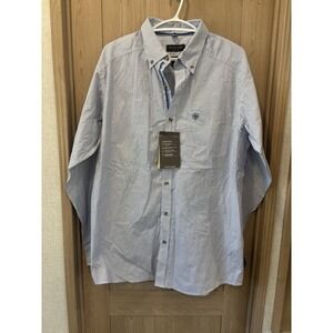Ariat Mens Pro Series Button Down Top NEW Size M